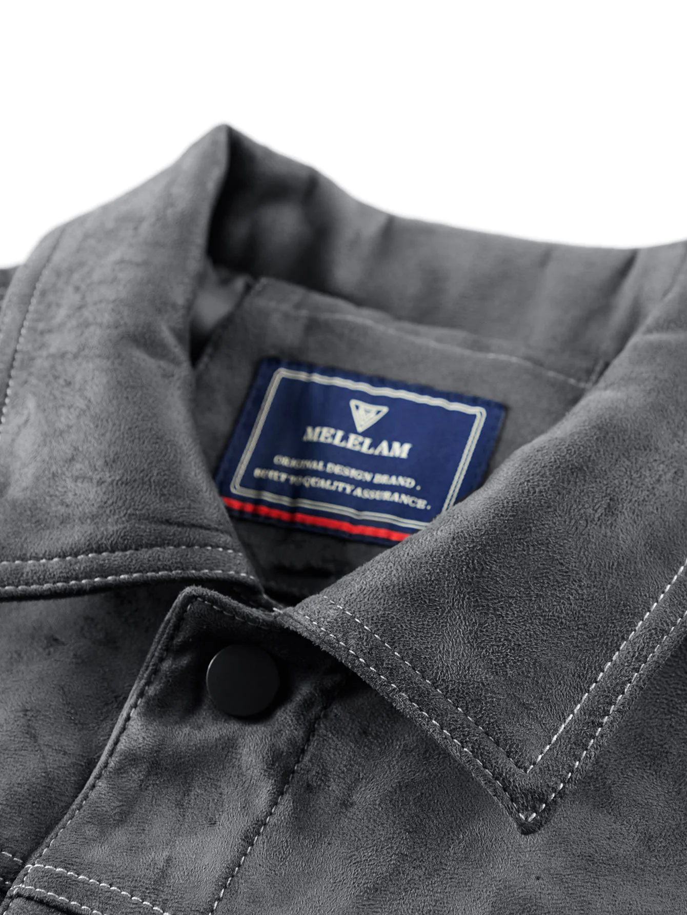 Faux-Suede Utility-Jacke - Image 7