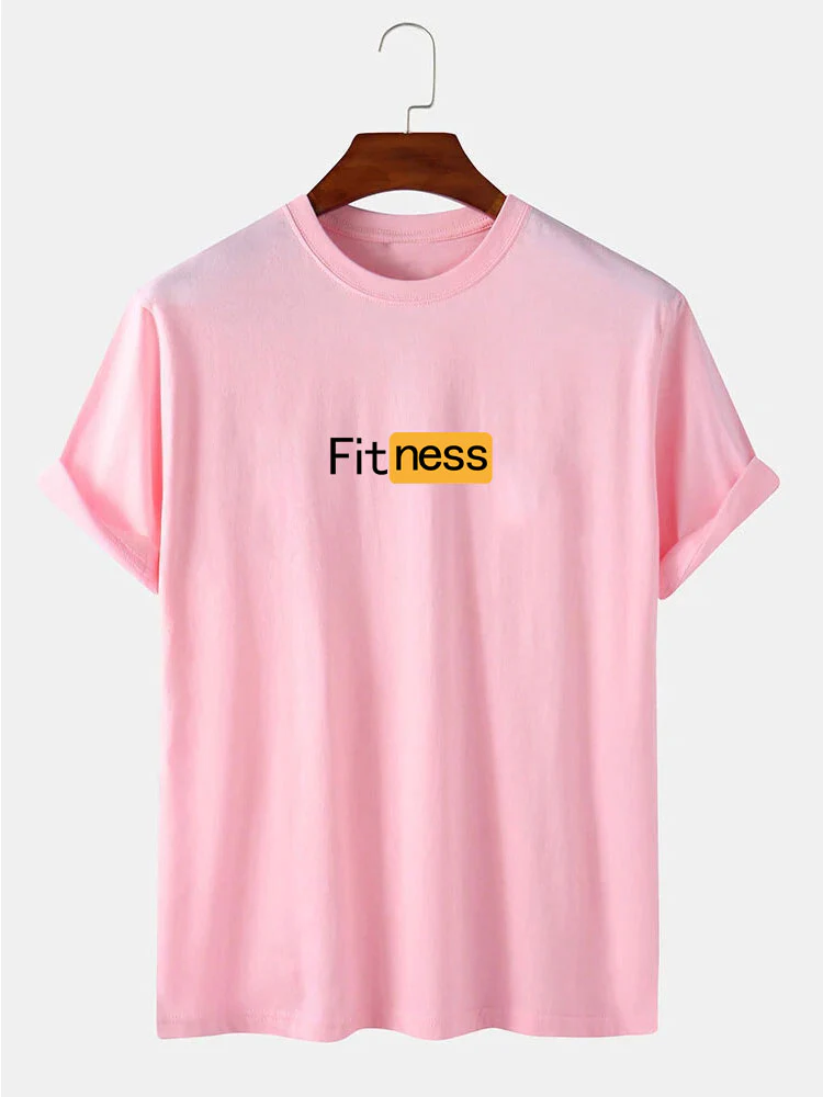 Fitness Print T-Shirt - Image 6