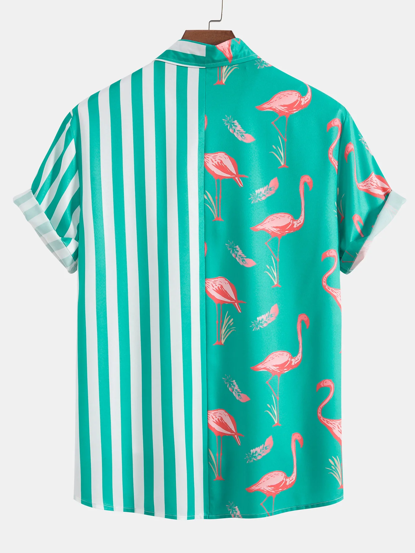 Flamingo Streifenpanel Hemd - Image 4