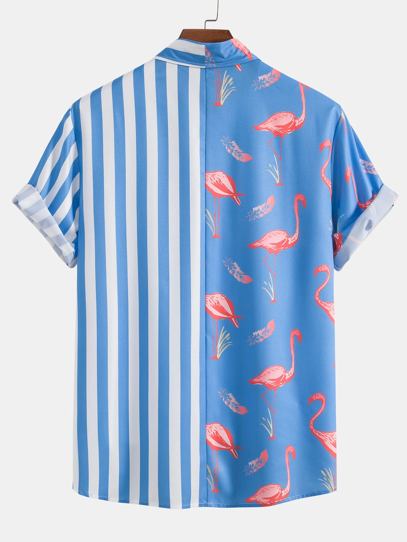 Flamingo Streifenpanel Hemd - Image 6