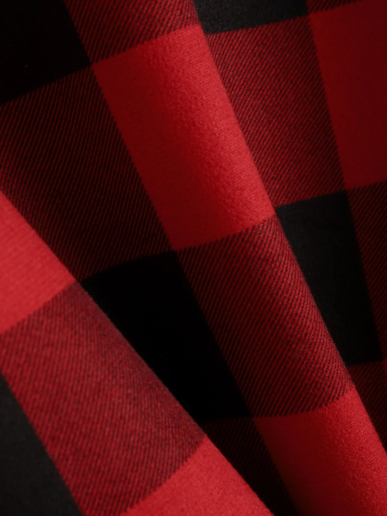 Flanell-Fleece gefüttertes Kapuzenshirt - Image 9