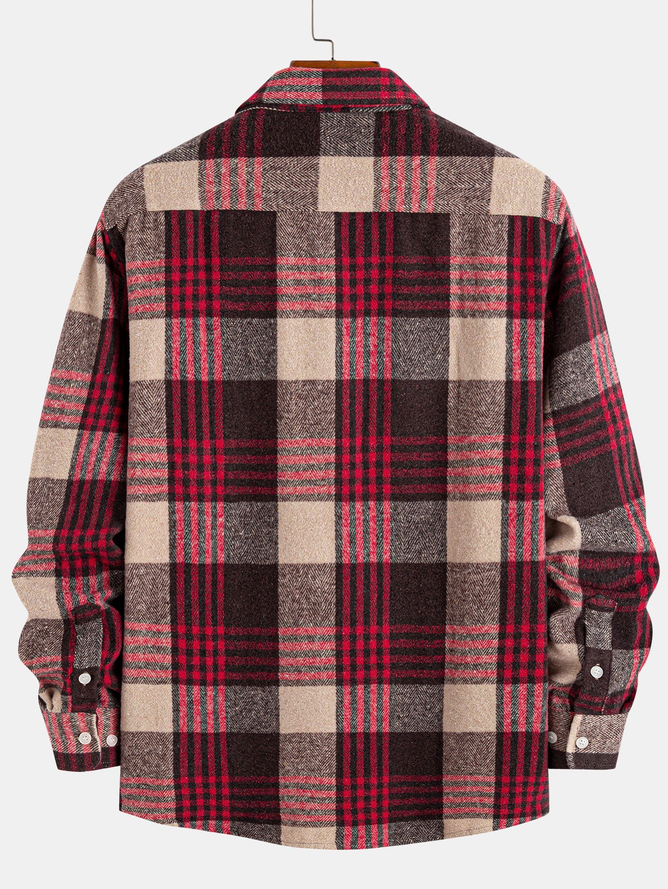 Flanell Karo Hemd mit Knöpfen - Image 10
