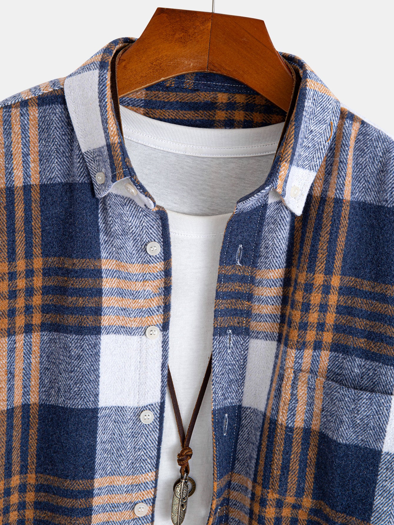 Flanell Karo Hemd mit Knöpfen - Image 17