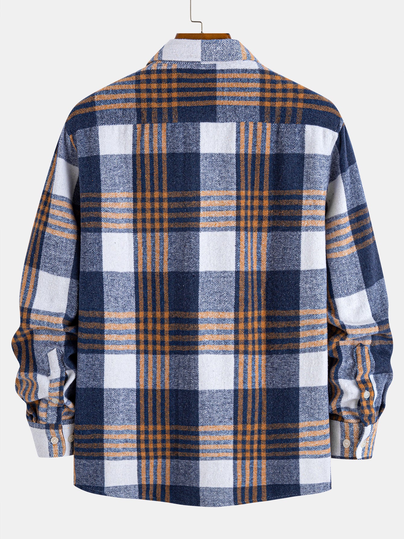 Flanell Karo Hemd mit Knöpfen - Image 4