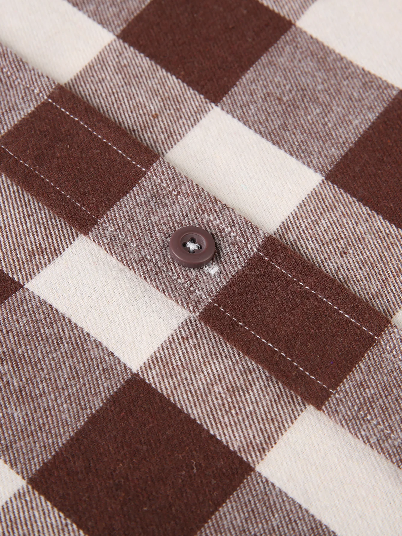Flanell Karo Hemd mit Knöpfen - Image 8