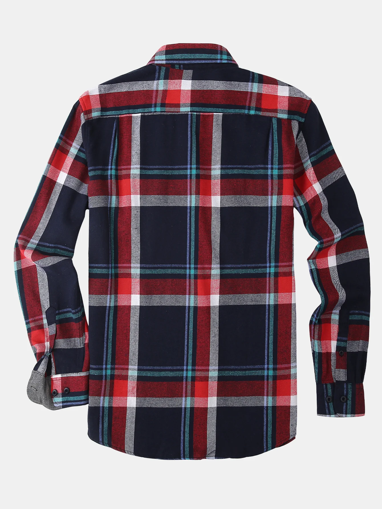 Flanell Karo Hemd mit Knöpfen - Image 2