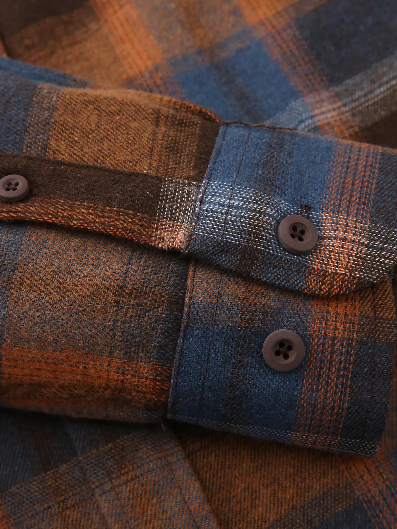 Flanell Karo Hemd mit Knöpfen - Image 11