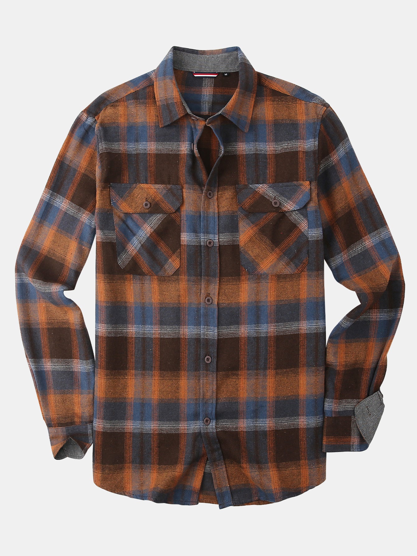 Flanell Karo Hemd mit Knöpfen - Image 3