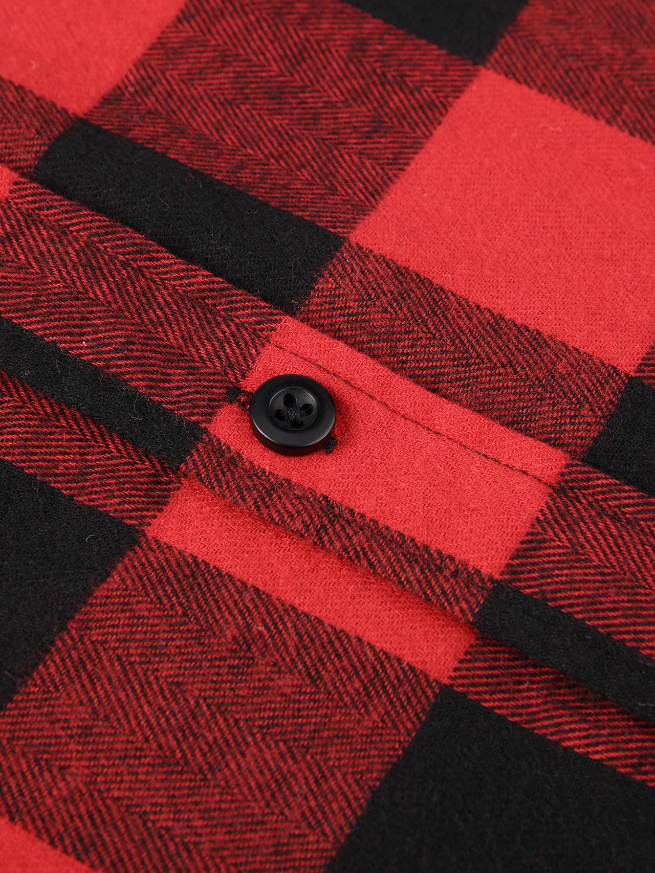 Flanell Karo Hemd mit Knöpfen - Image 10