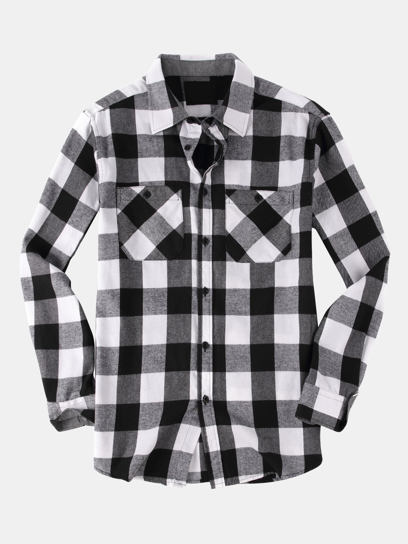 Flanell Karo Hemd mit Knöpfen - Image 5