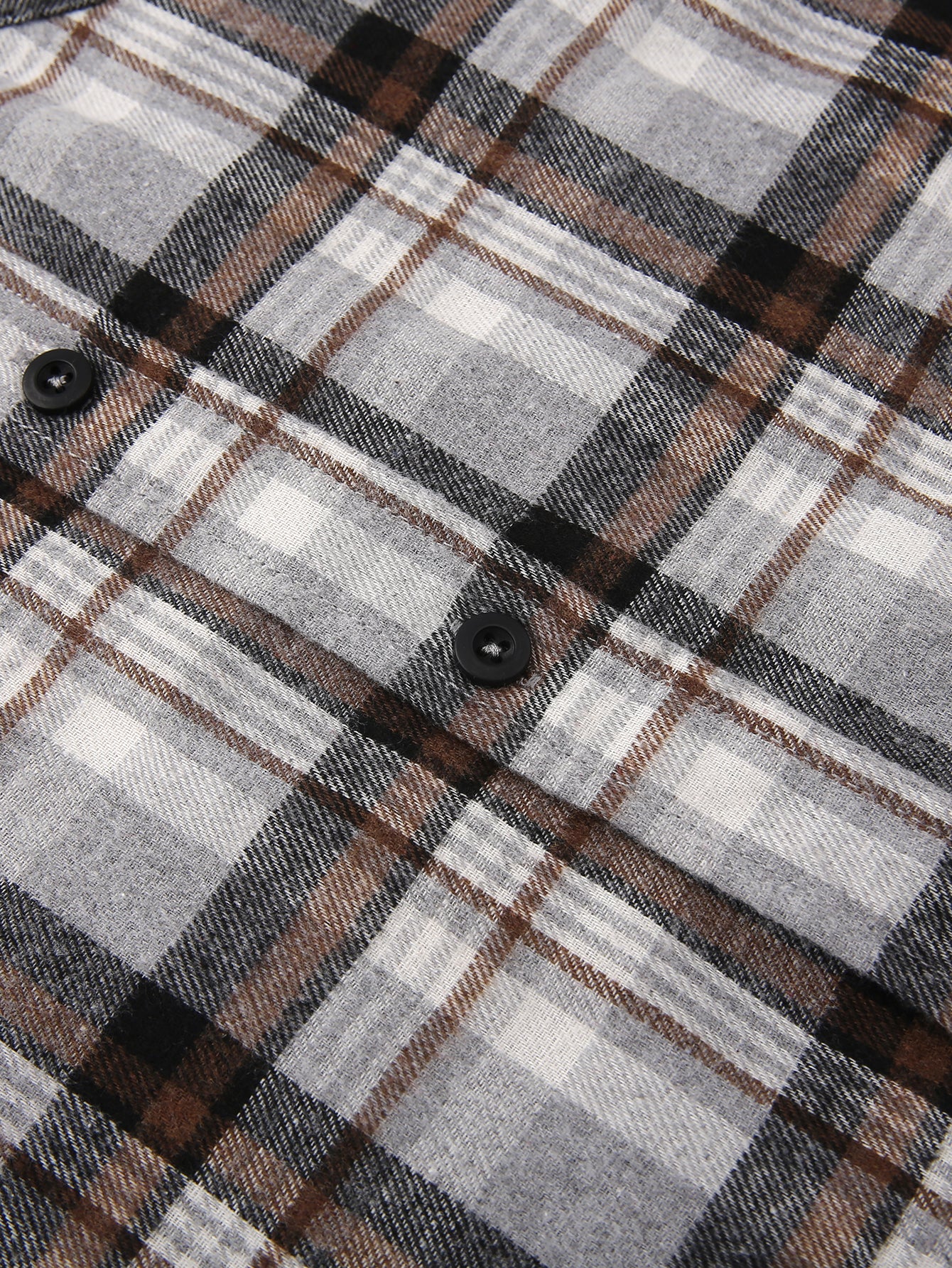Flanell Karo Hemd mit Knöpfen - Image 10