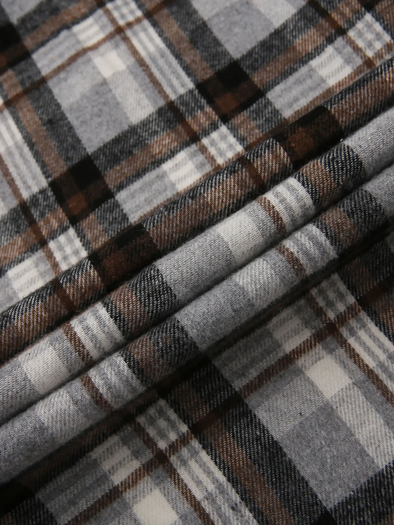 Flanell Karo Hemd mit Knöpfen - Image 12