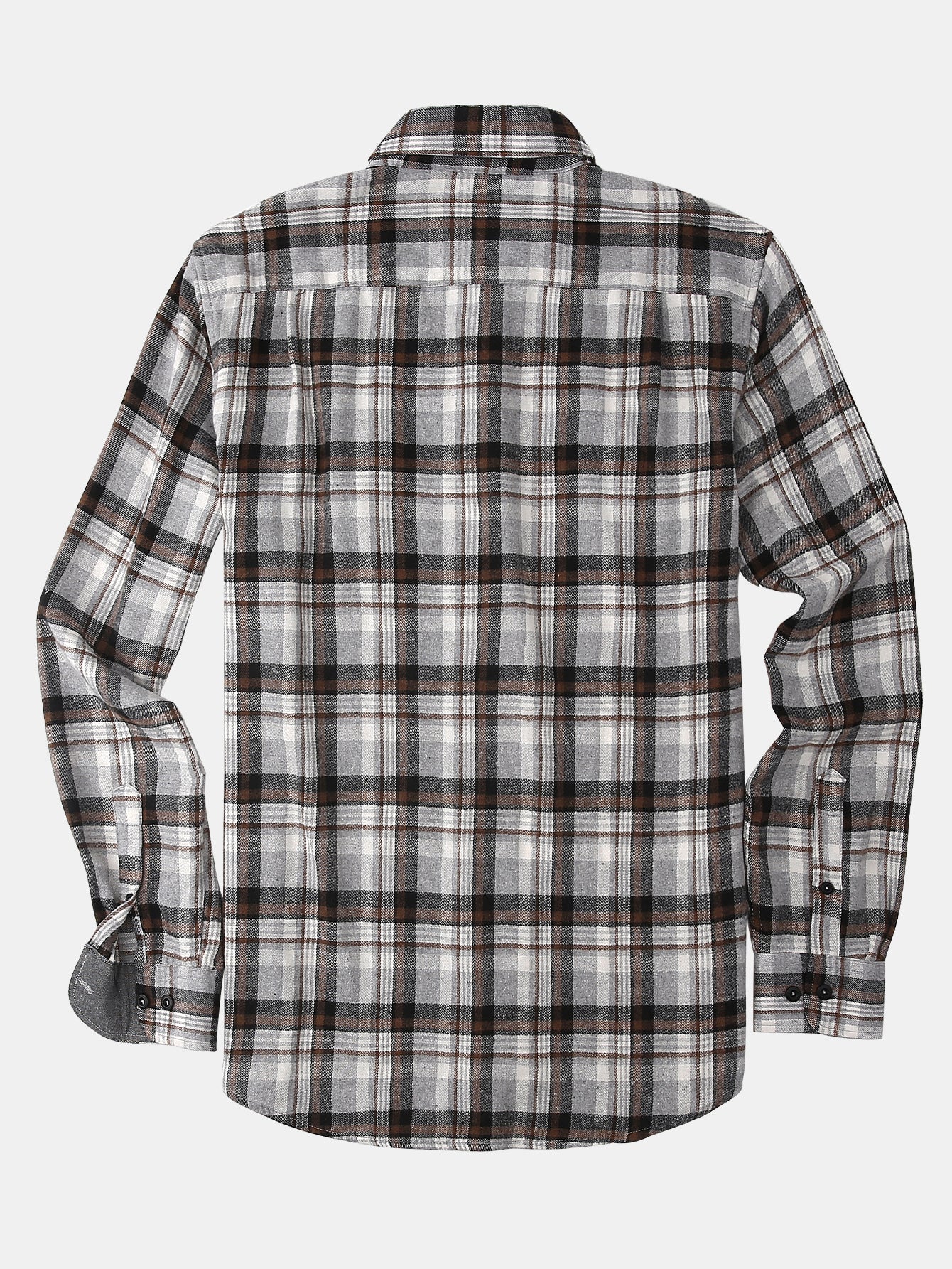 Flanell Karo Hemd mit Knöpfen - Image 4