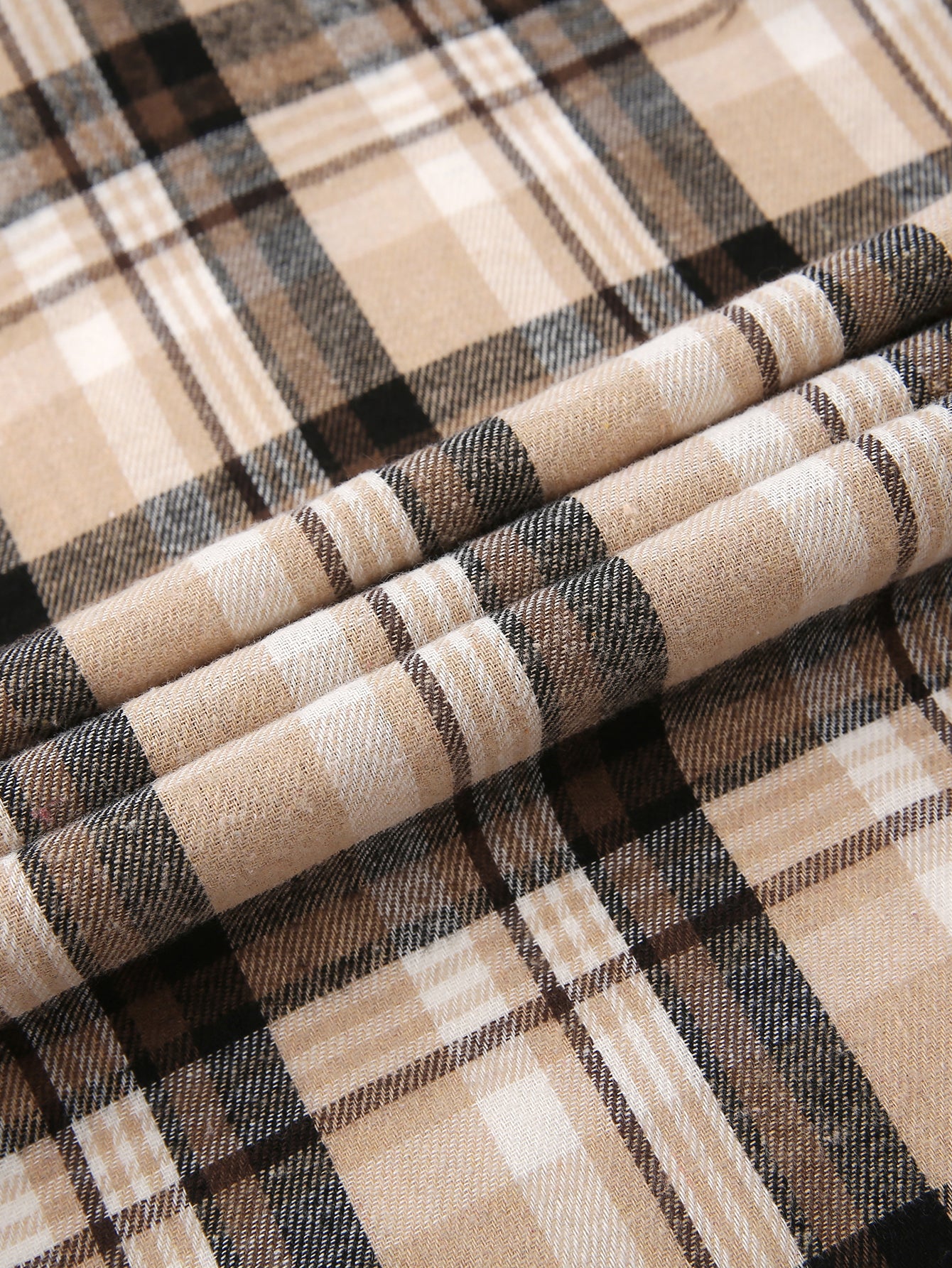 Flanell Karo Hemd mit Knöpfen - Image 8