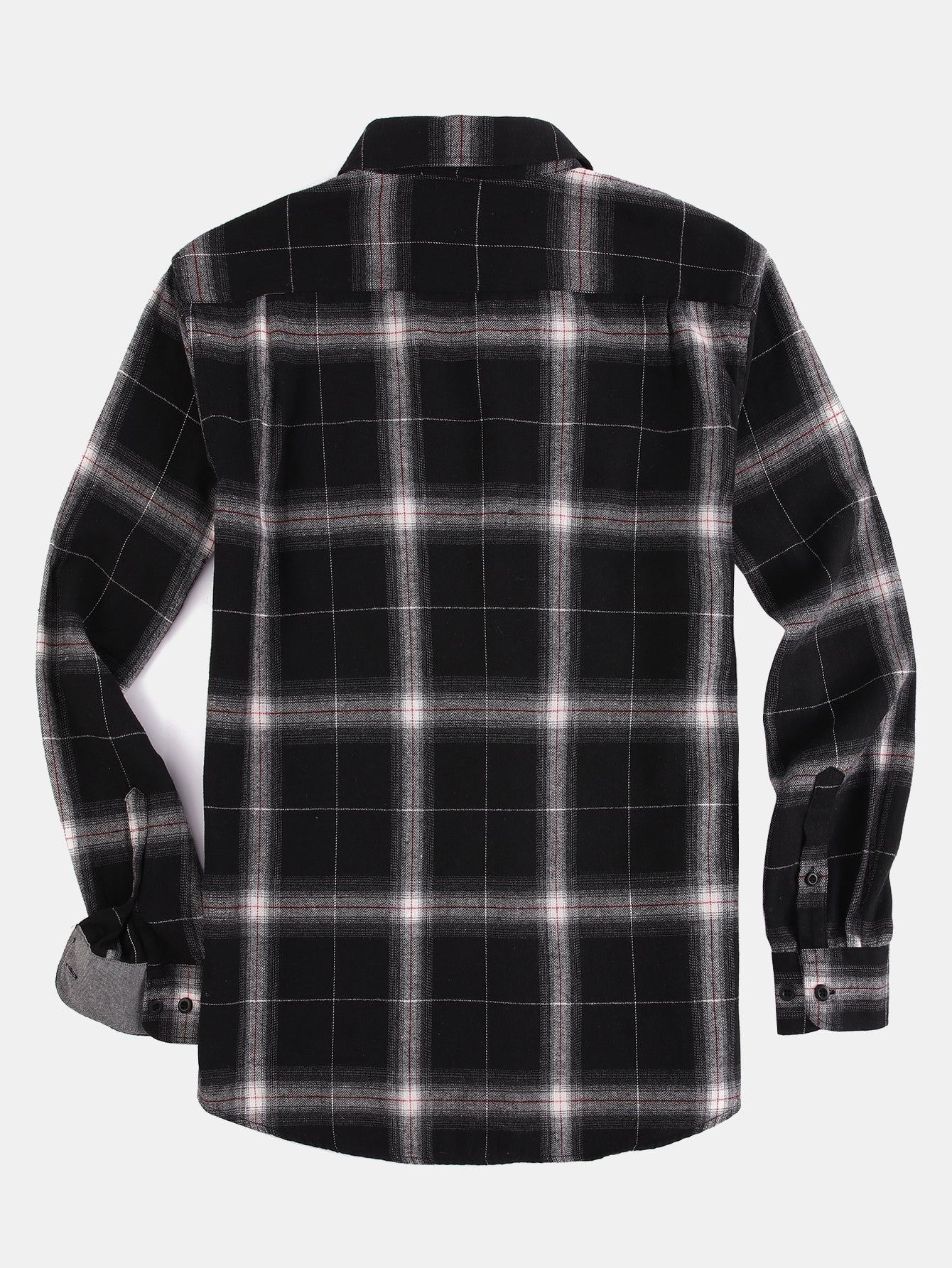 Flanell Karo Hemd mit Knöpfen - Image 4