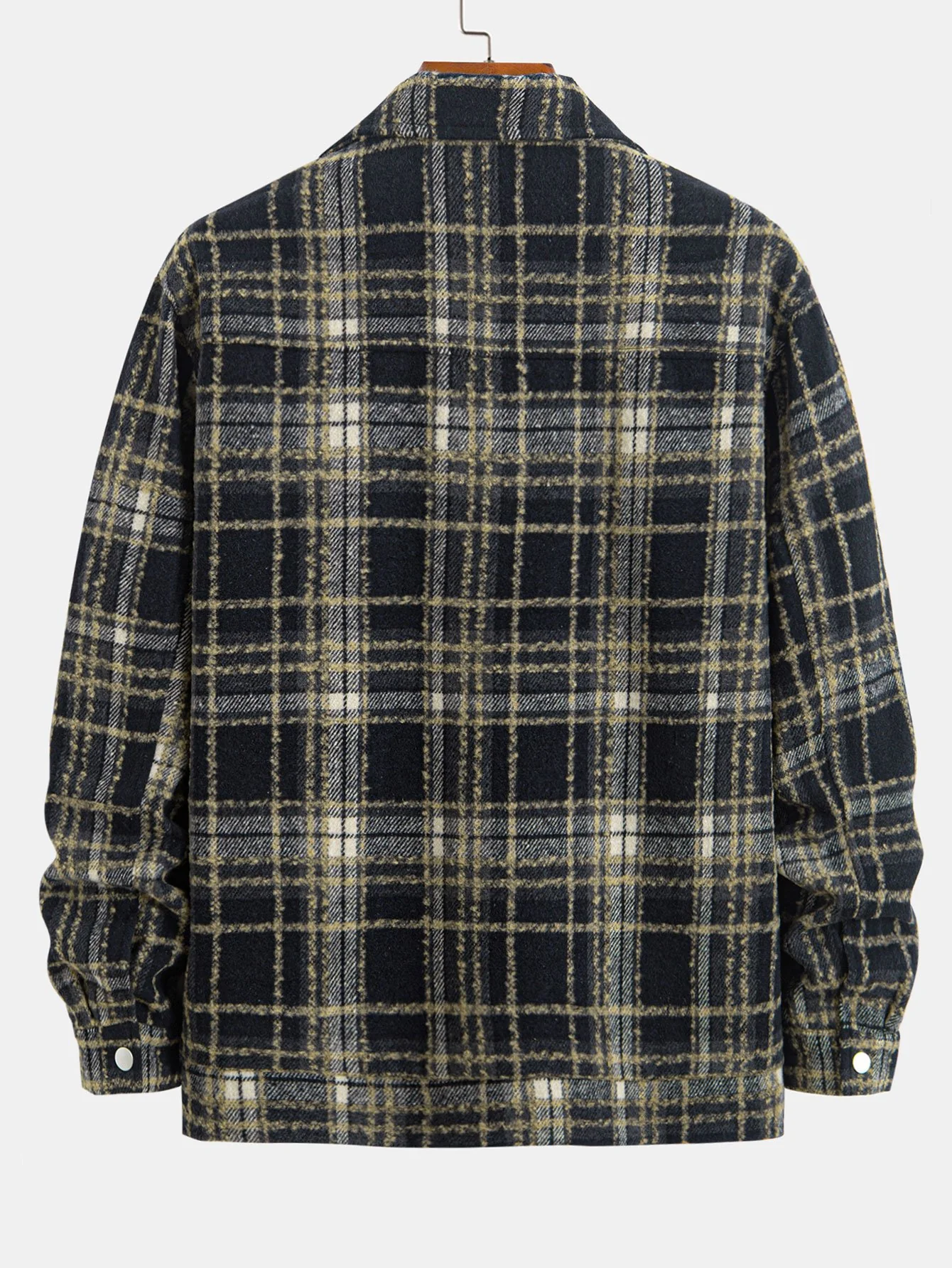 Flanellkarierte Jacke - Image 7