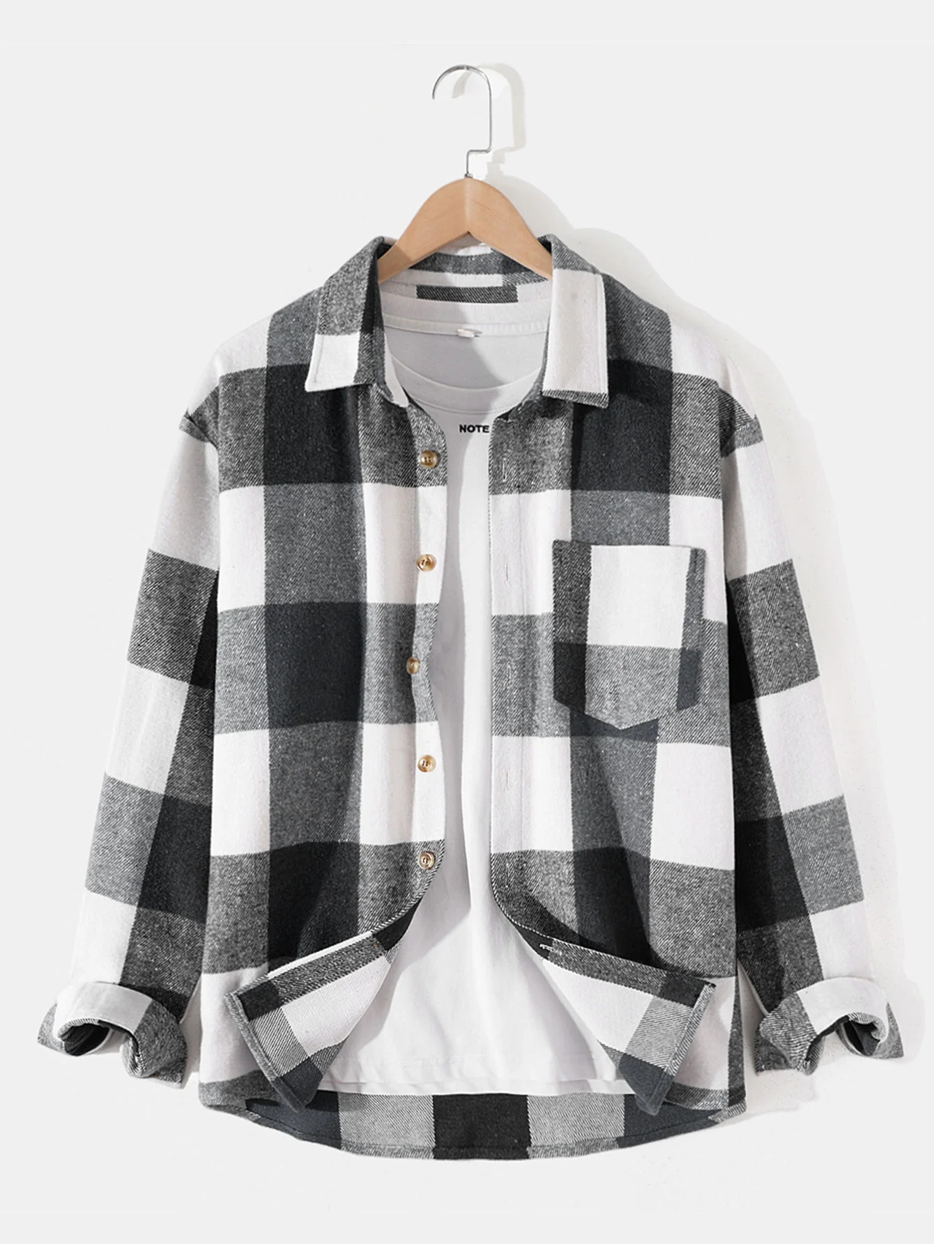 Flanell-Karierte Überhemd - Image 5