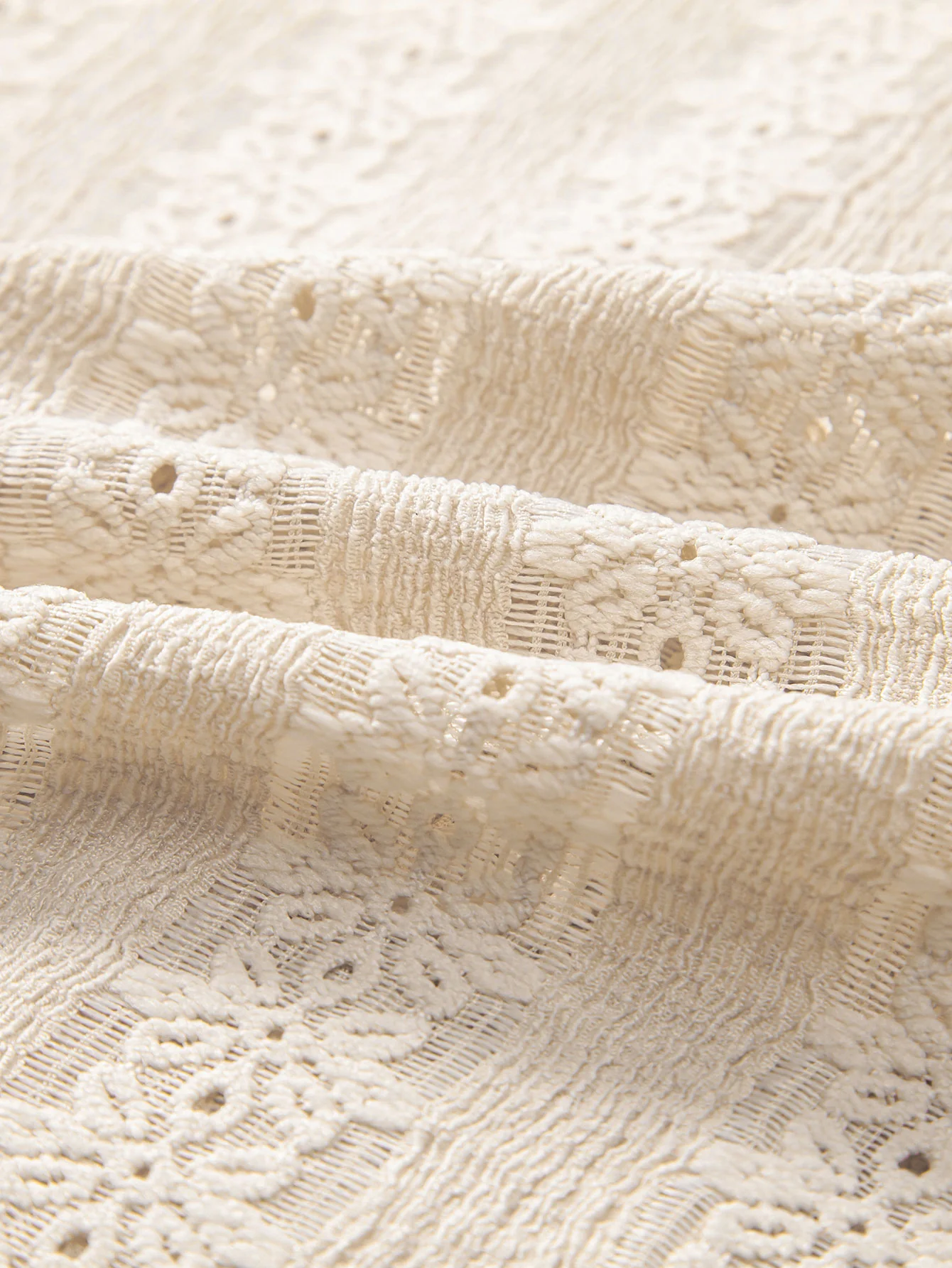 Blumen-Jacquard-texturierte Kubanische Hemd - Image 6