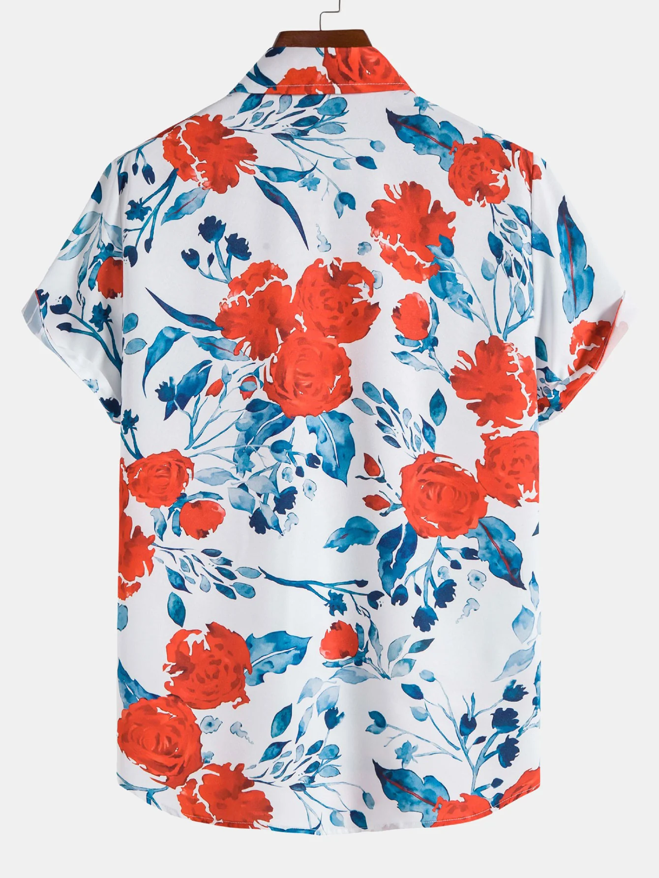 Blumenmuster Resort Button-Up Hemd - Image 2