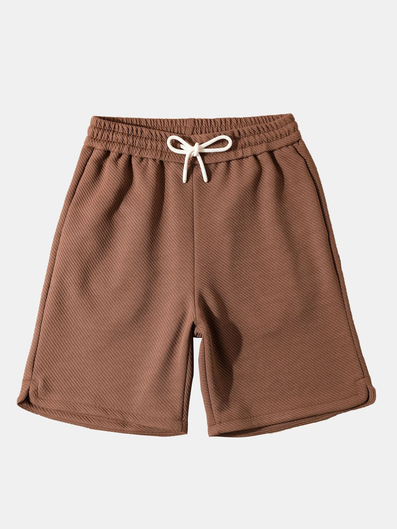 Florida-Palmenbaum-Print schweres Oversize-T-Shirt & Twill-Jacquard-Shorts - Image 4
