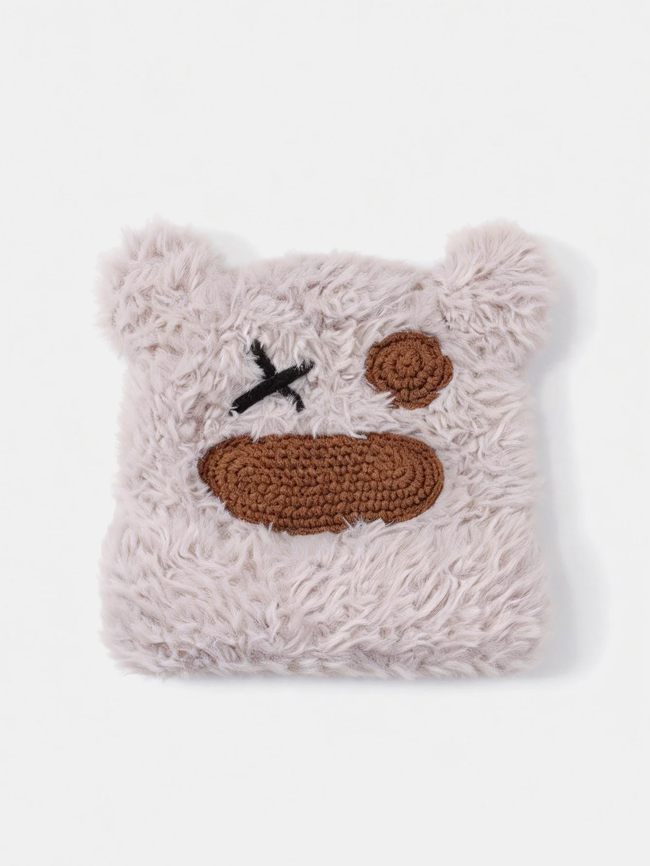 Fluffy Bear Ear Design Cute Beanie Hat Suitable For Autumn Winter - Image 10