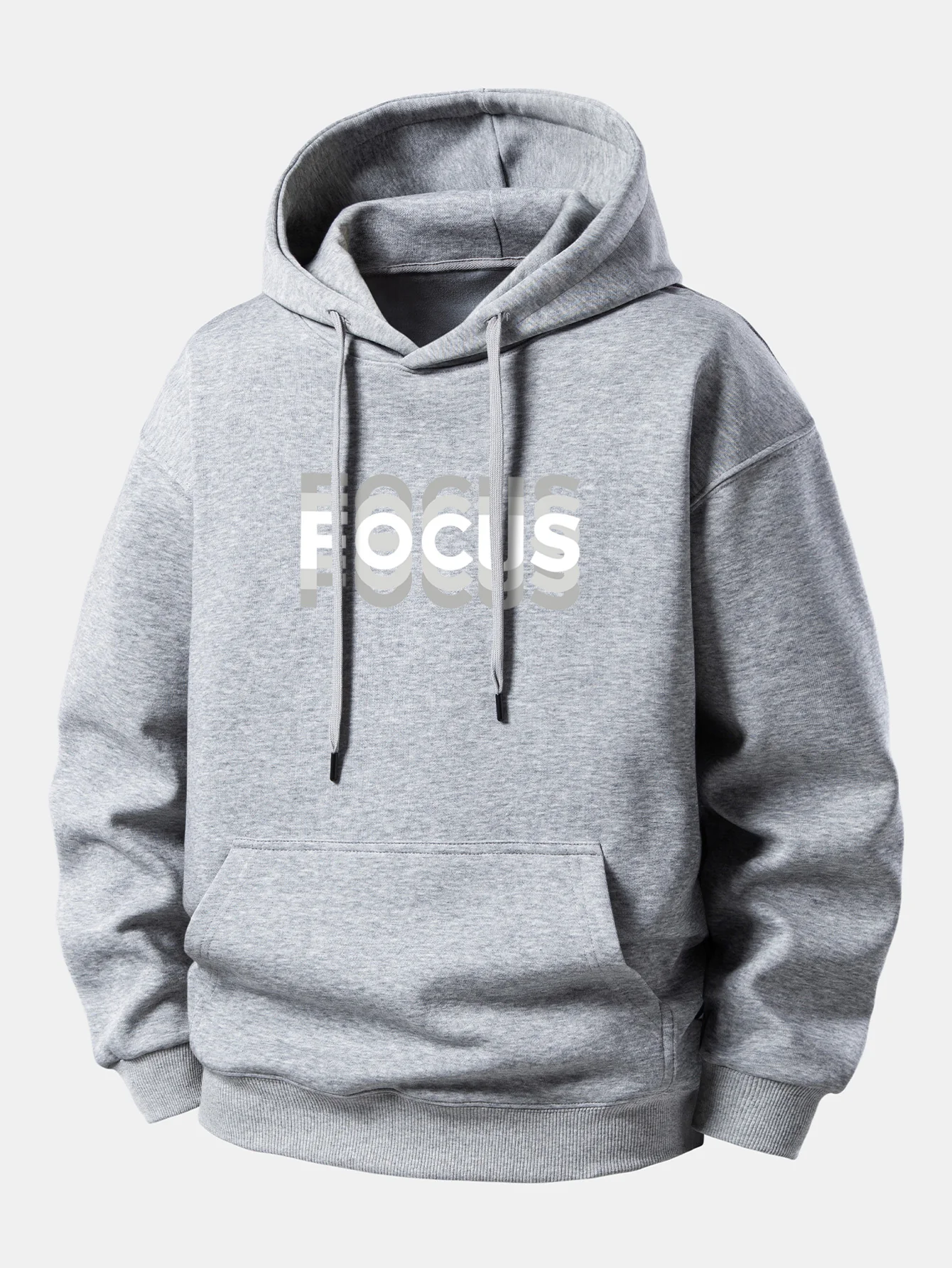 Focus Print Relax Fit Hoodie - Image 11