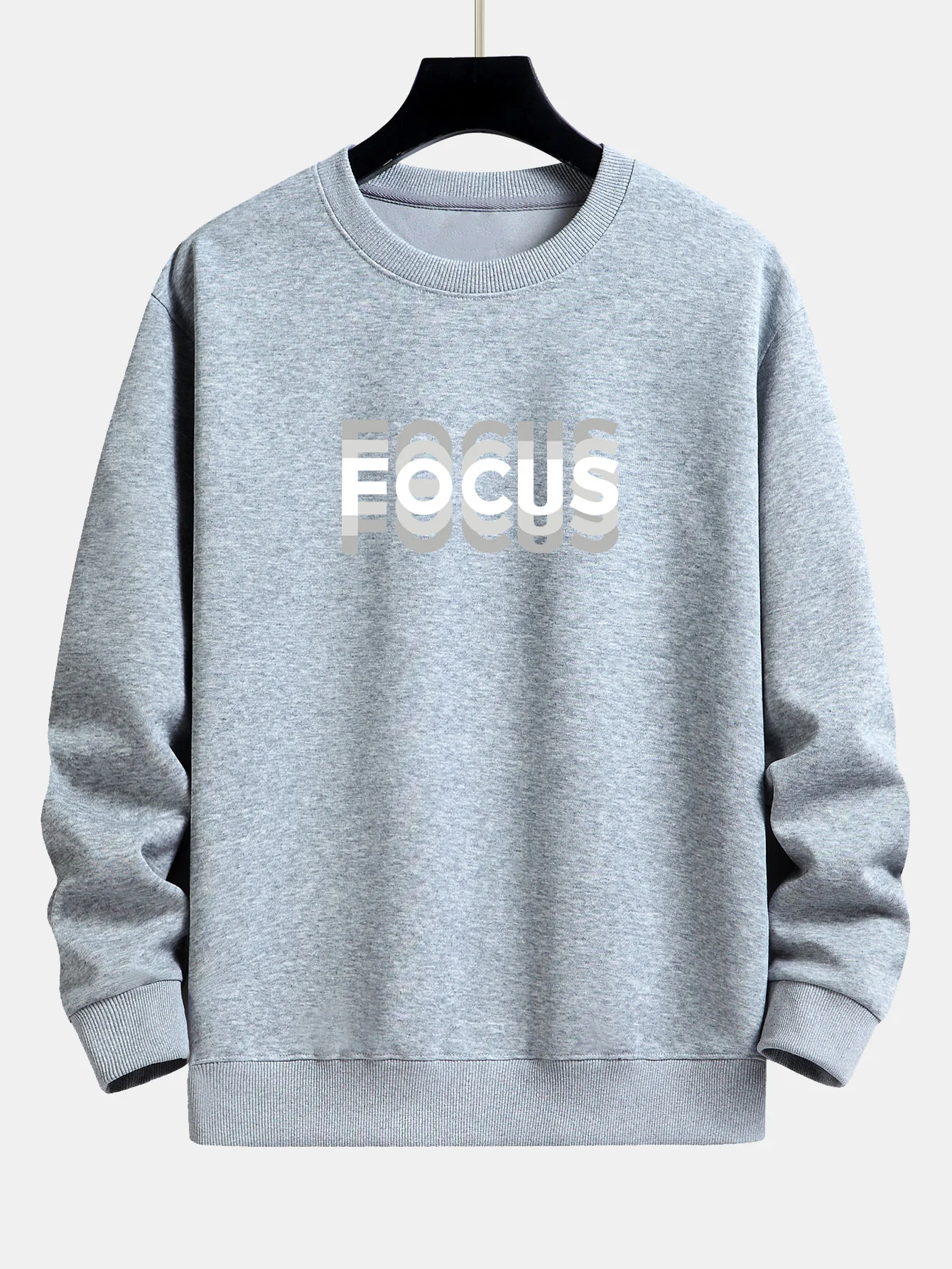 Focus Print Relax Fit Sweatshirt - Image 10