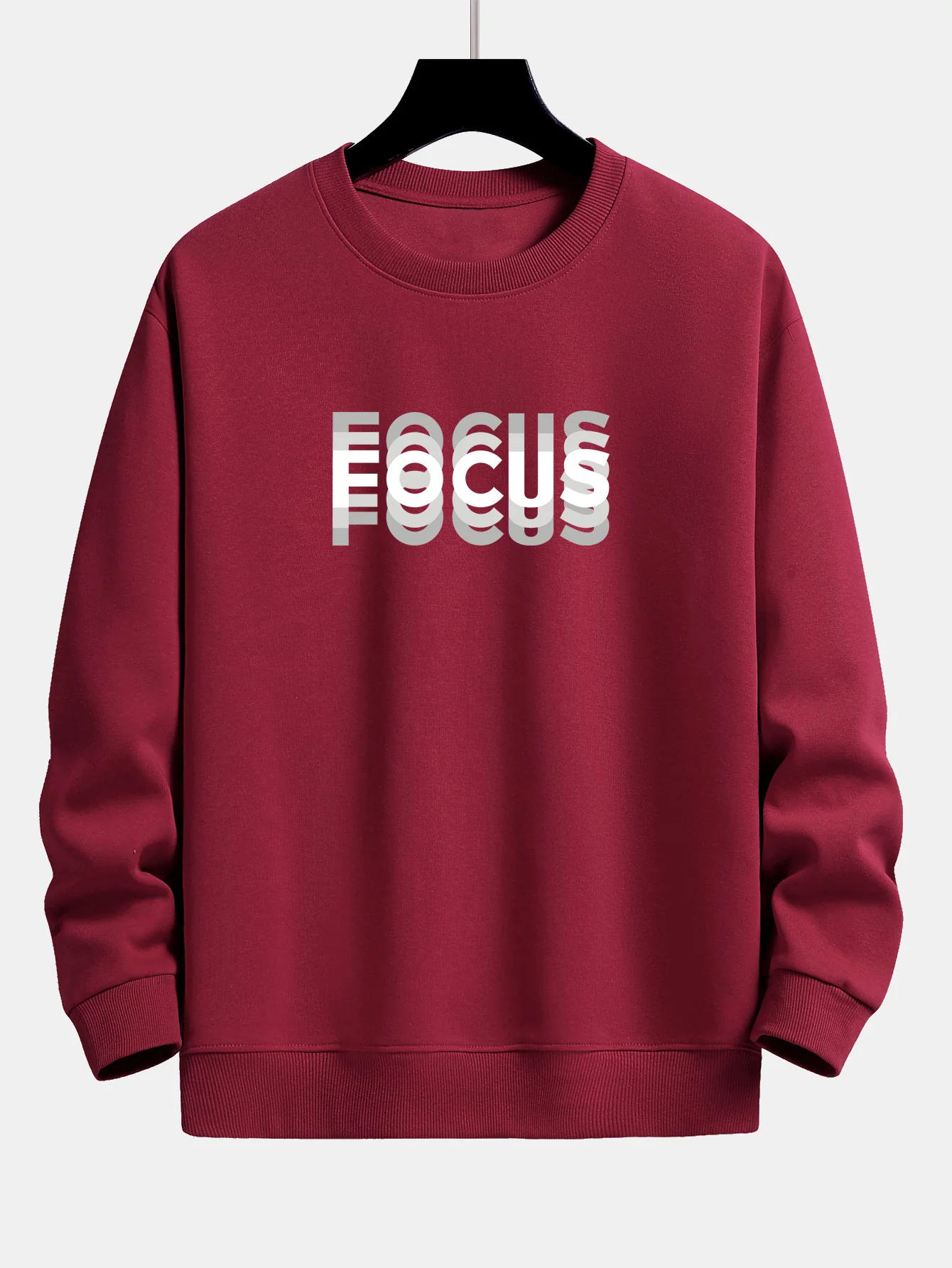 Focus Print Relax Fit Sweatshirt - Image 3