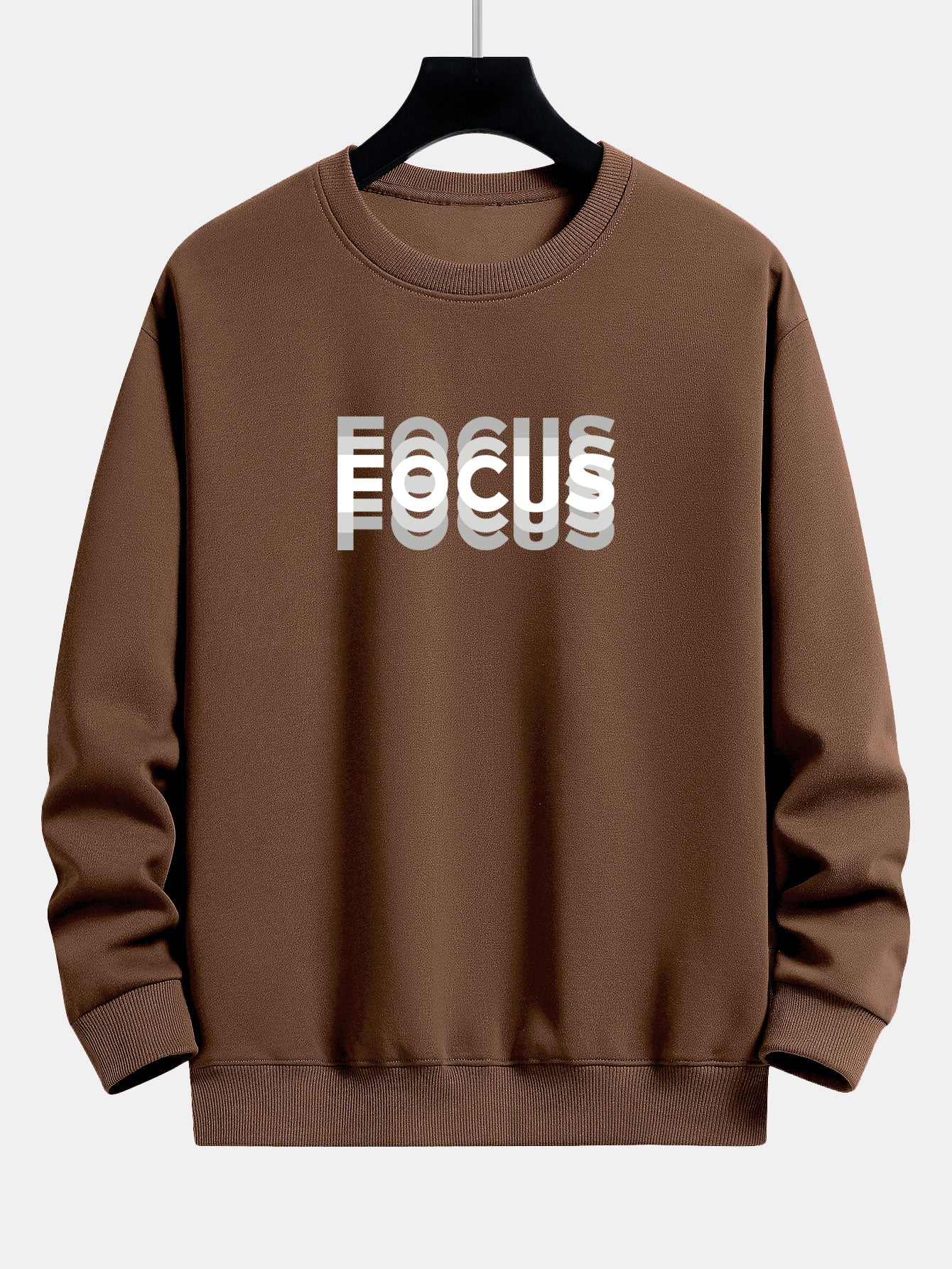 Focus Print Relax Fit Sweatshirt - Image 4