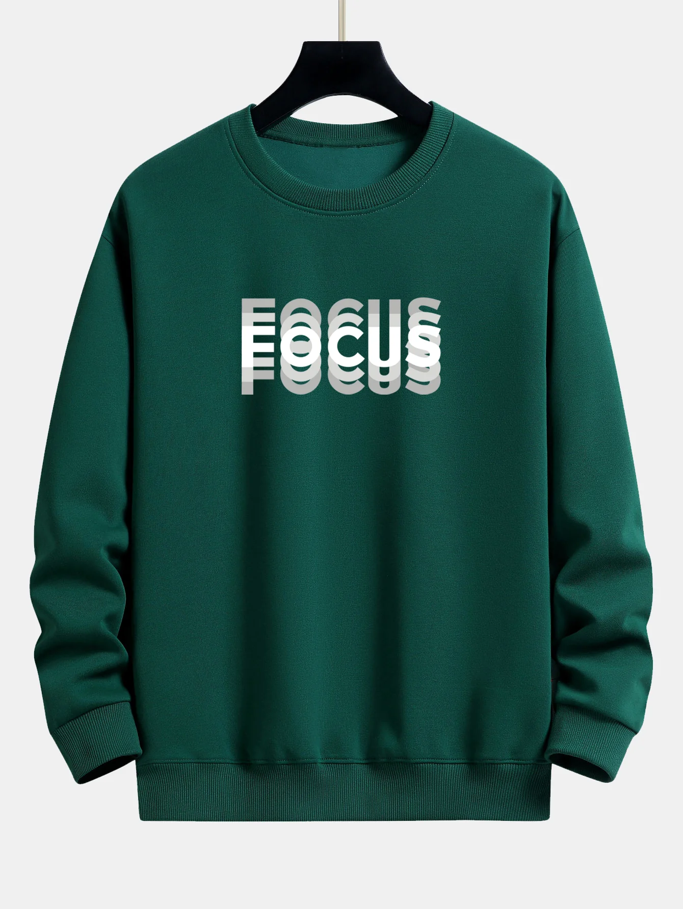 Focus Print Relax Fit Sweatshirt - Image 5