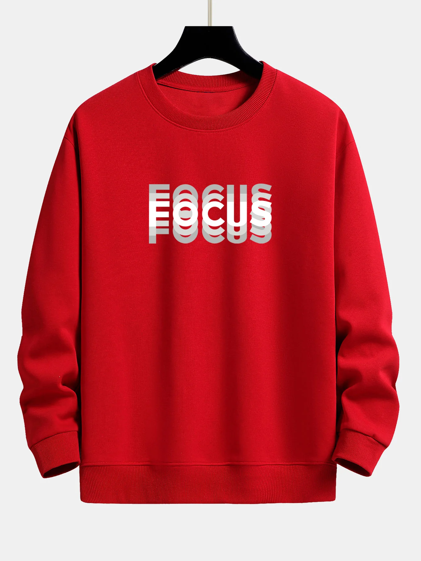 Focus Print Relax Fit Sweatshirt - Image 6