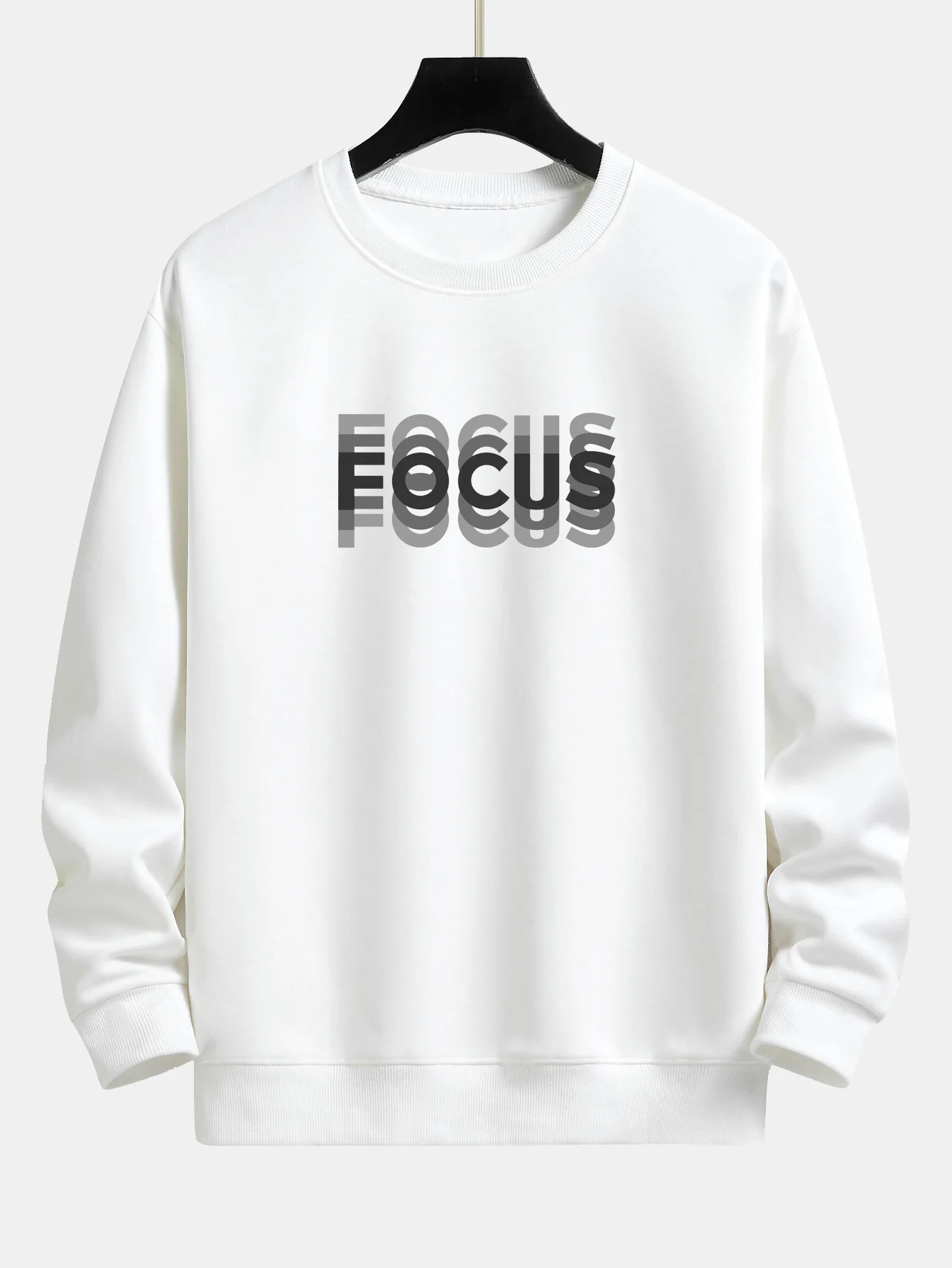 Focus Print Relax Fit Sweatshirt - Image 7
