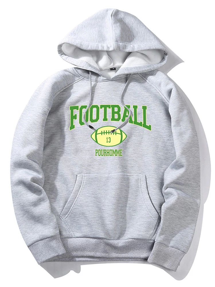 Fußball Druck Hoodie
