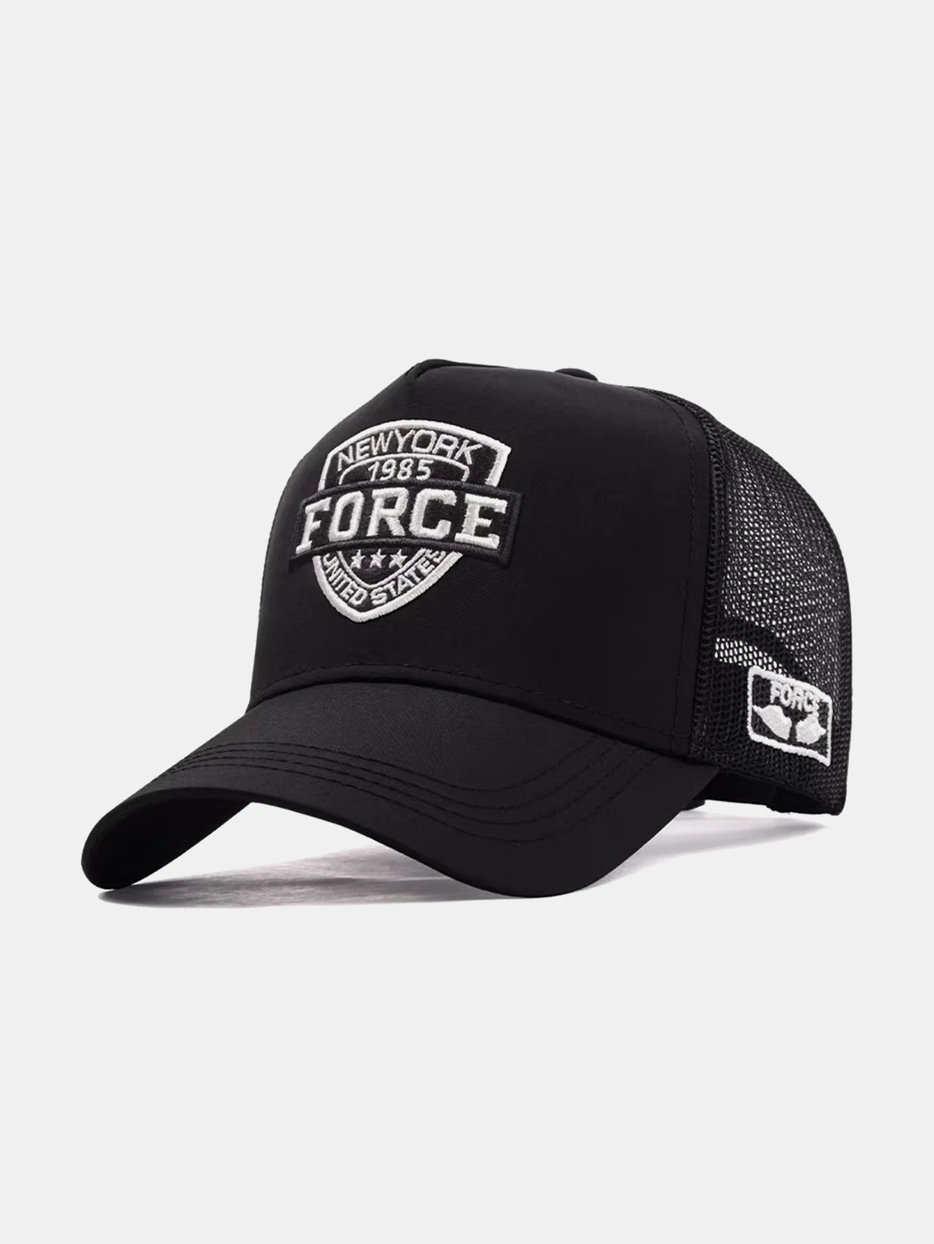 FORCE Letter Mesh Cap Outdoor Sun Hat - Image 2