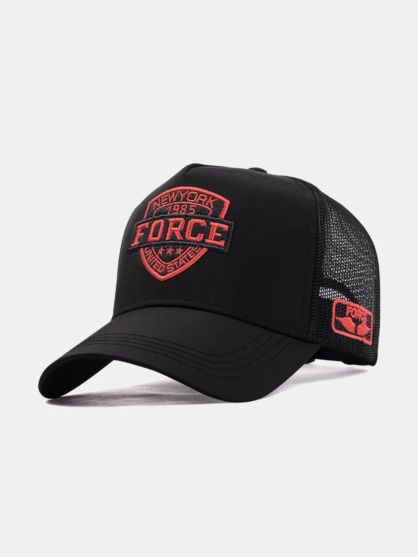 FORCE Letter Mesh Cap Outdoor Sun Hat - Image 3