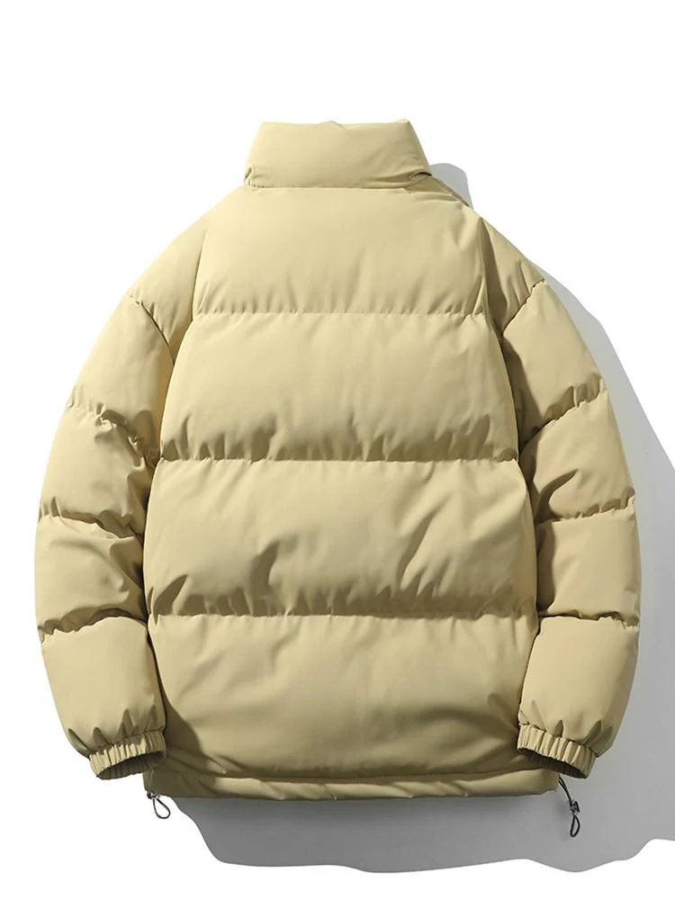 Funnel Neck Puffer Coat - Image 10