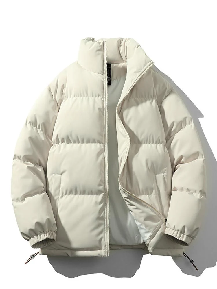 Funnel Neck Puffer Coat - Image 11