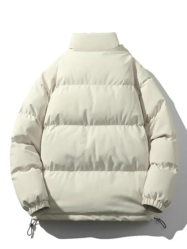 Funnel Neck Puffer Coat - Image 12