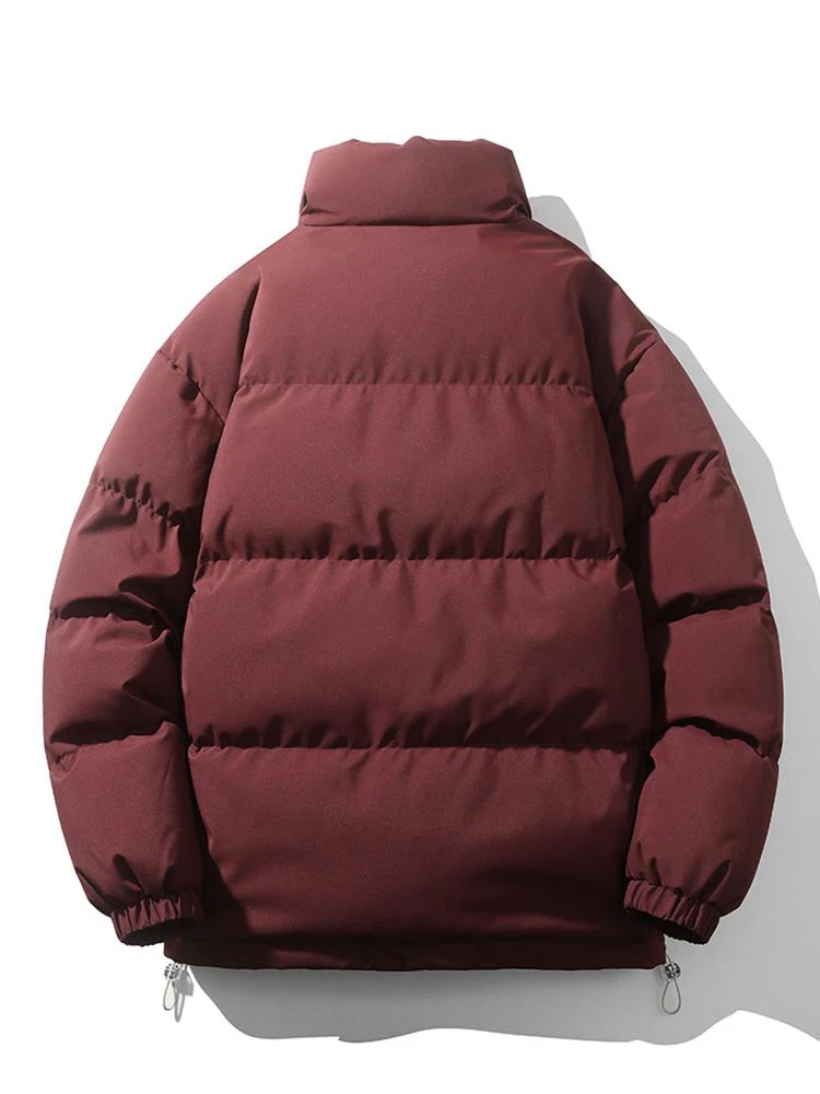 Funnel Neck Puffer Coat - Image 14