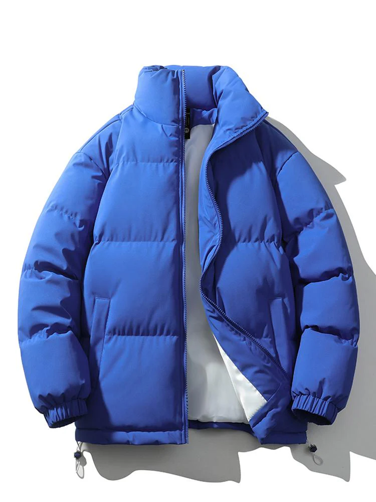 Funnel Neck Puffer Coat - Image 15