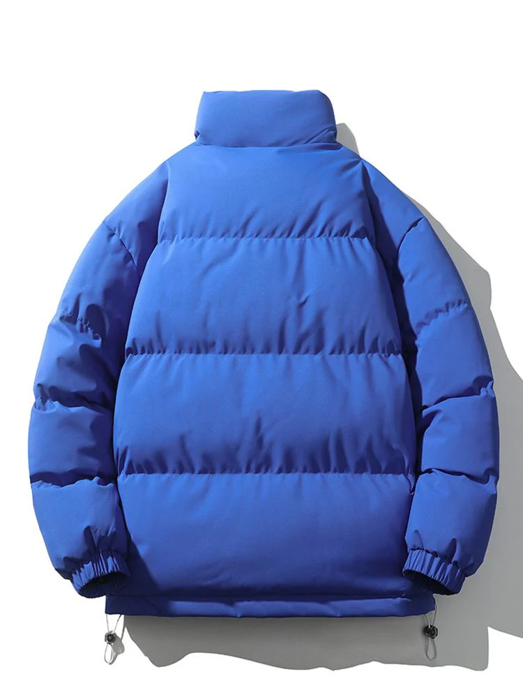 Funnel Neck Puffer Coat - Image 16