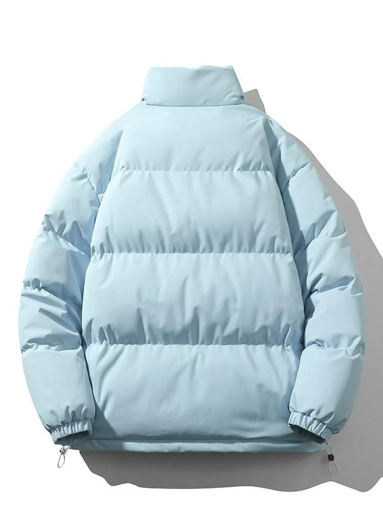 Funnel Neck Puffer Coat - Image 20