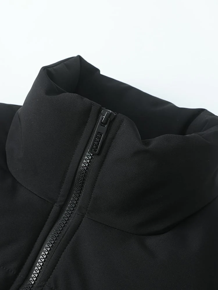 Funnel Neck Puffer Coat - Image 23