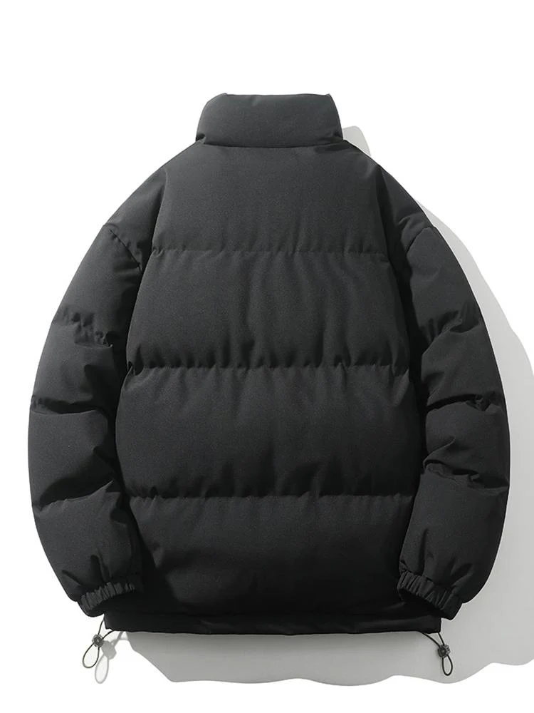 Funnel Neck Puffer Coat - Image 4