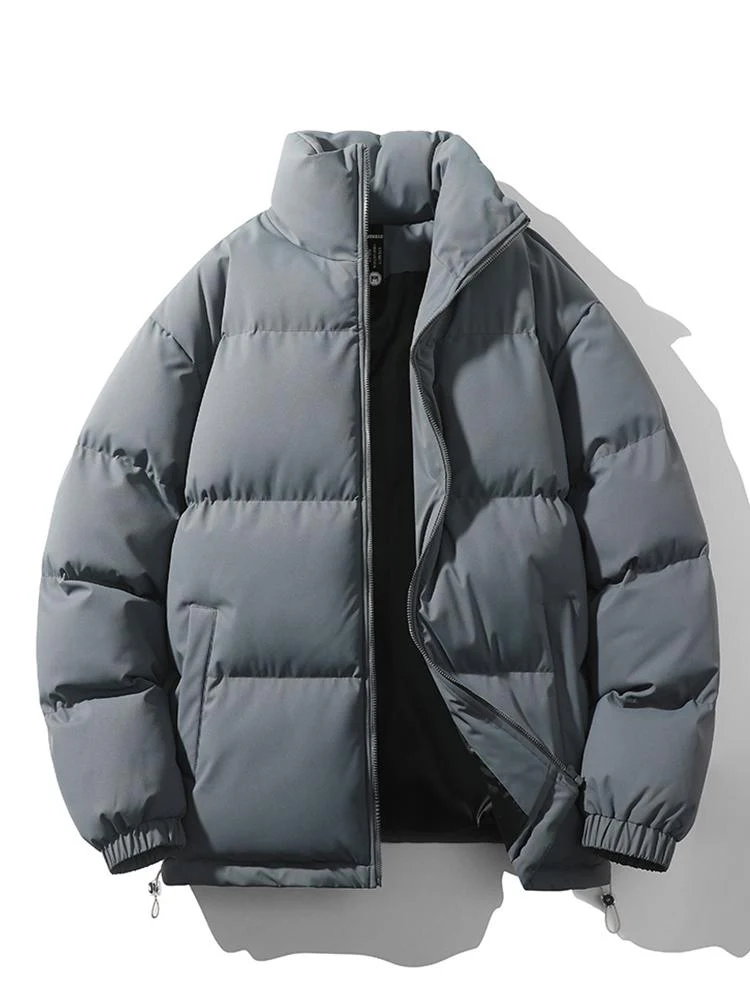 Funnel Neck Puffer Coat - Image 7