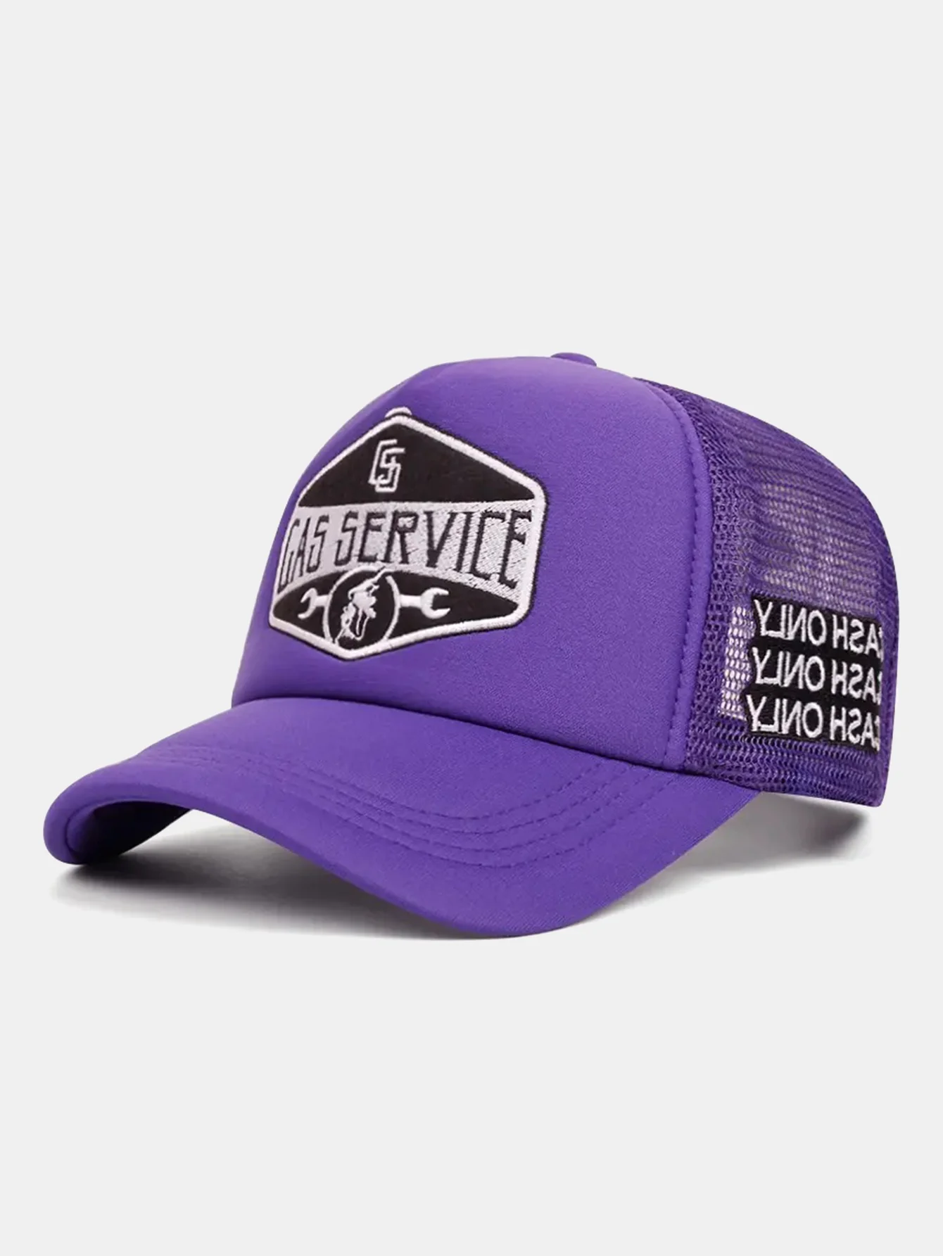 Gas Service Logo Trucker Baseballmütze - Image 2