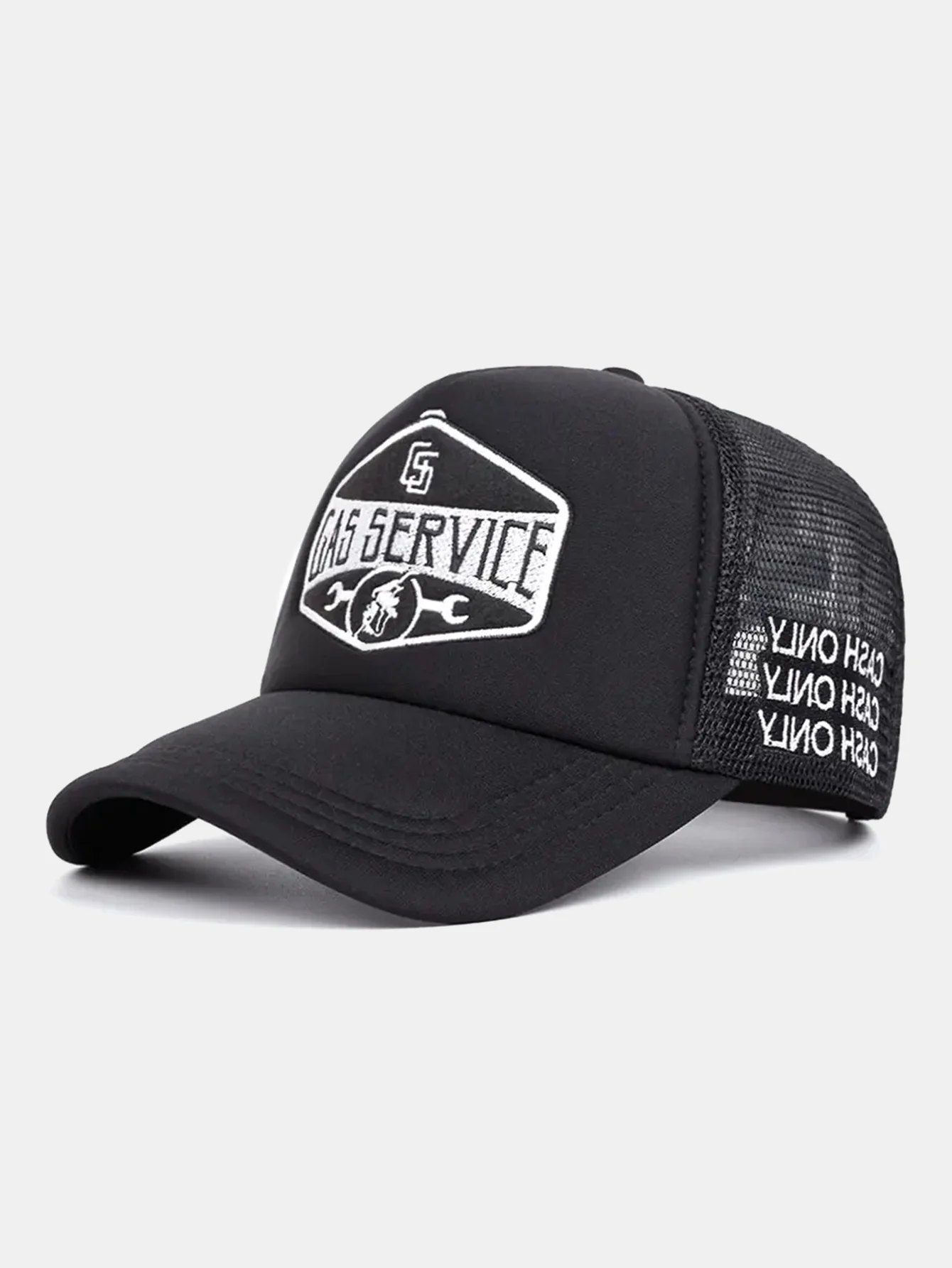 Gas Service Logo Trucker Baseballmütze - Image 3
