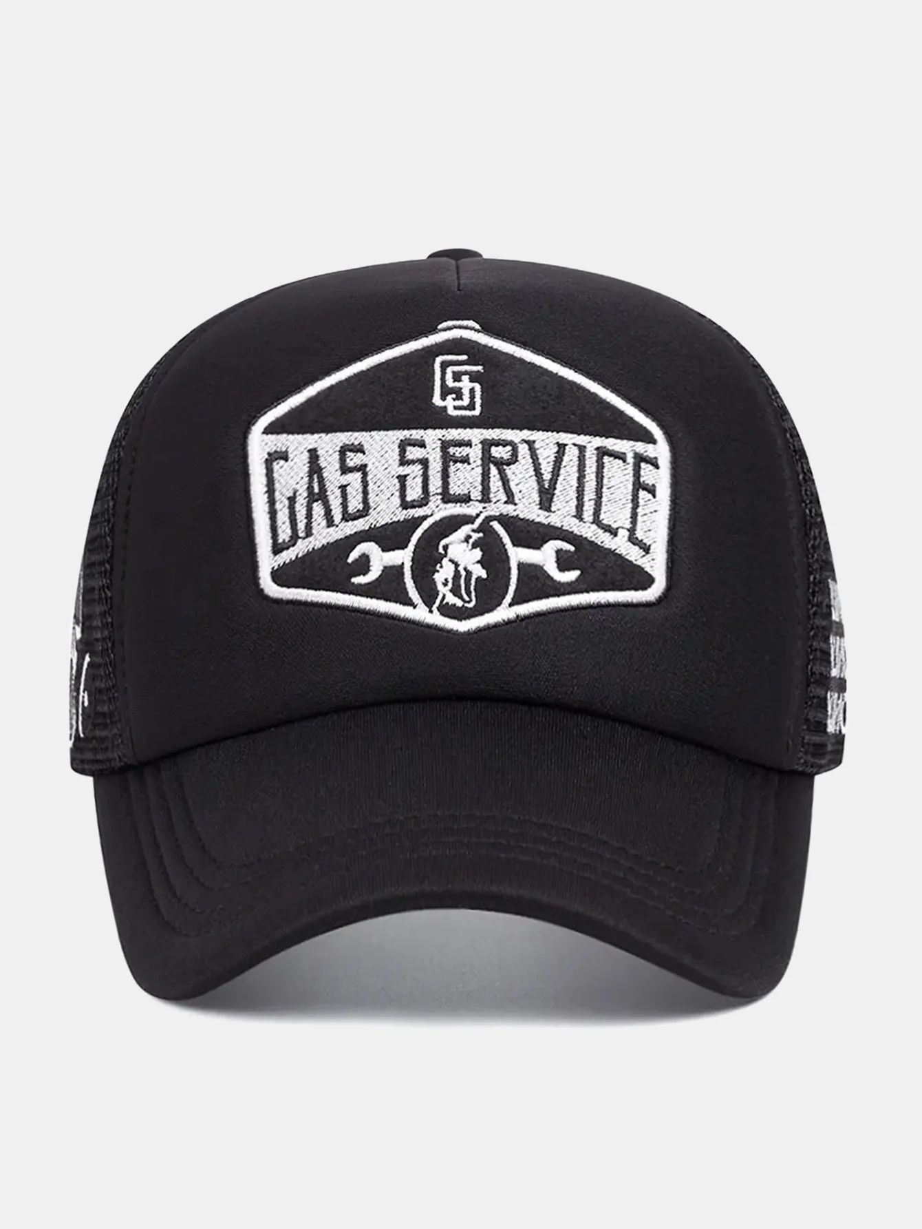 Gas Service Logo Trucker Baseballmütze - Image 8