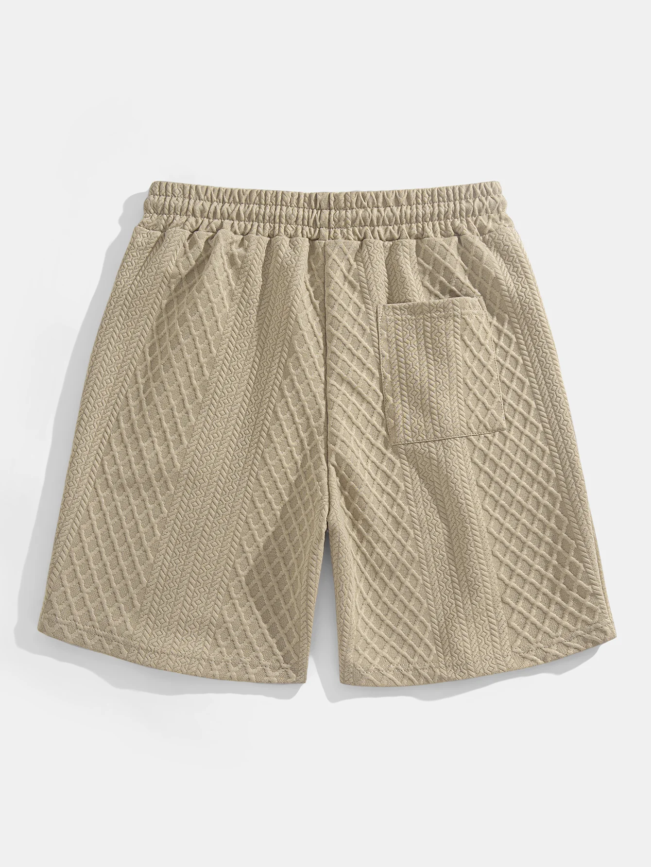 Geometrisches Diamant-Jacquard-Polo & Shorts - Image 15
