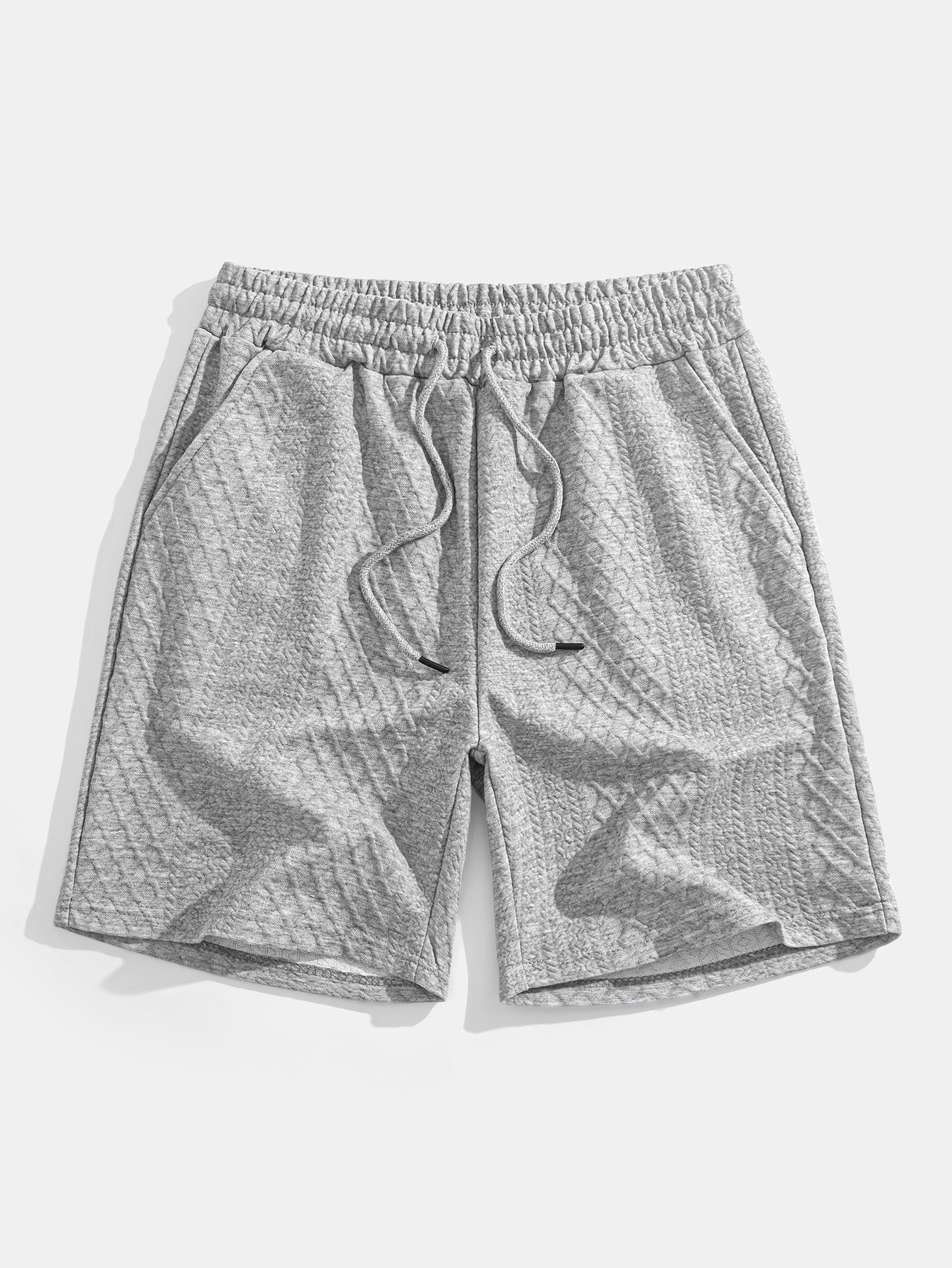Geometrisches Diamant-Jacquard-Polo & Shorts - Image 18